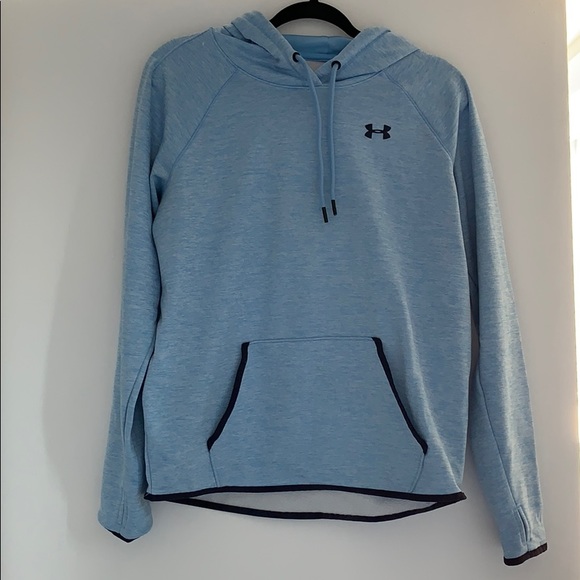 Under Armour Sweaters - BLUE UNDER ARMOUR HOODIE